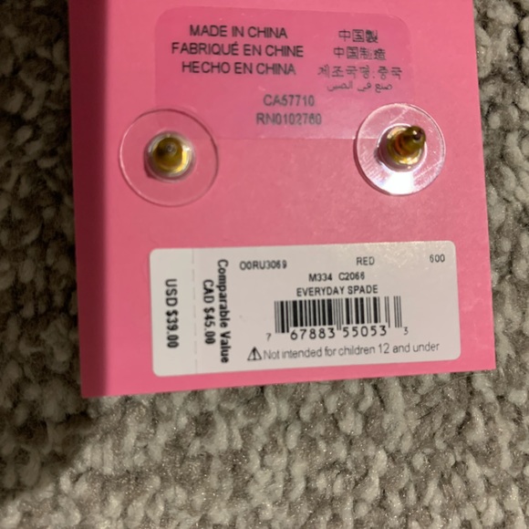NEW Kate Spade Everyday enamel earrings - Picture 4 of 4